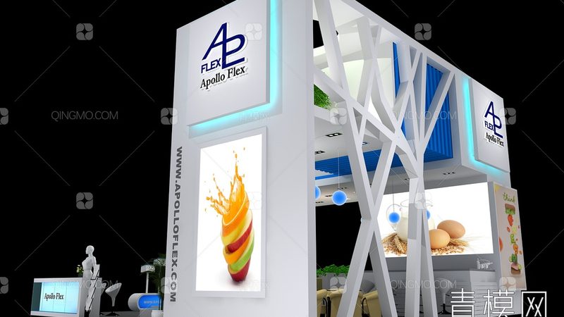 环保展台装饰，选对材质比压低预算更重要